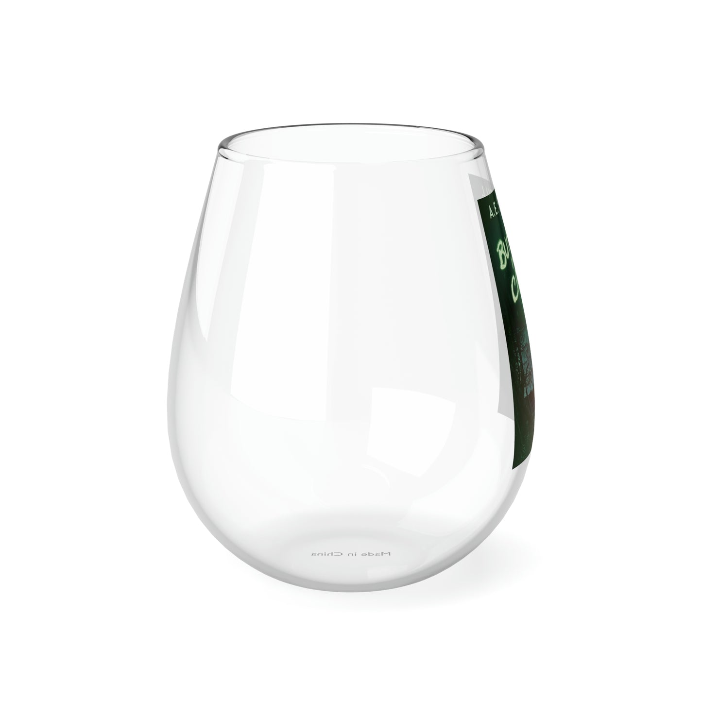 Butcher In The Cabin - Stemless Wine Glass, 11.75oz