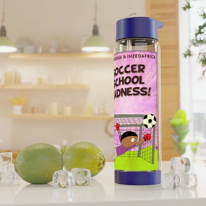 Soccer School Madness! - Infuser Water Bottle