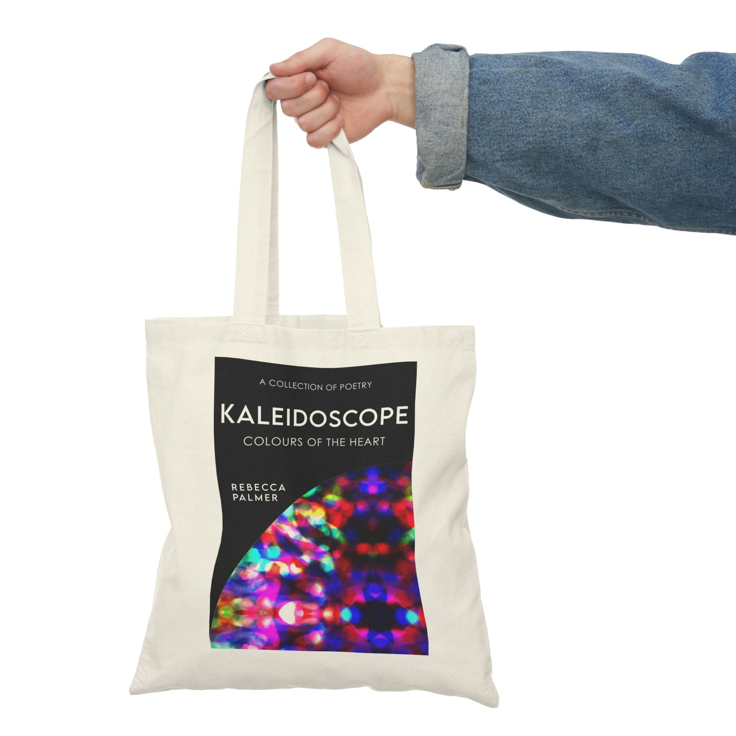 Kaleidoscope - Colours Of The Heart - Natural Tote Bag