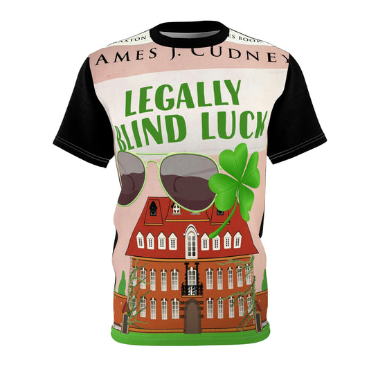 Legally Blind Luck - Unisex All-Over Print Cut & Sew T-Shirt