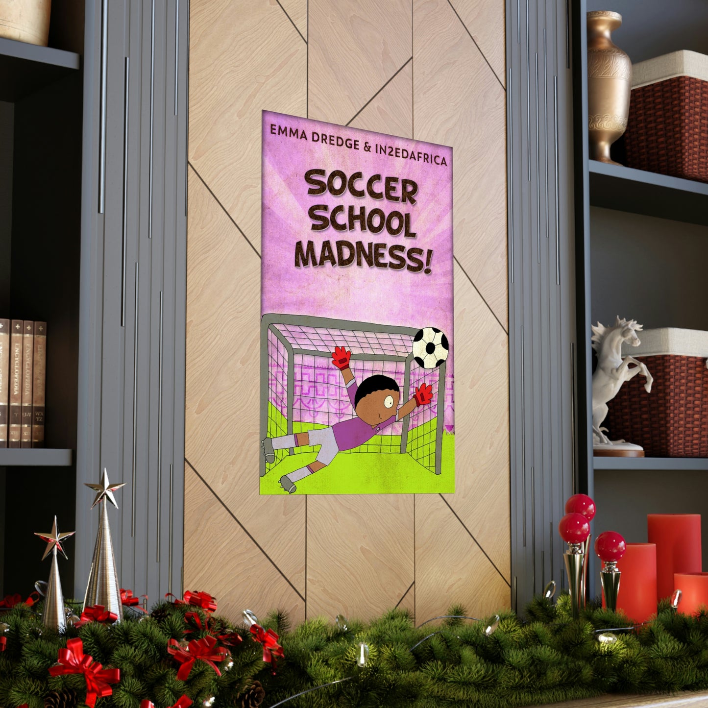 Soccer School Madness! - Matte Poster