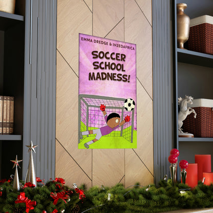 Soccer School Madness! - Matte Poster