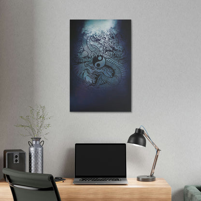 Blue Dragon - Canvas