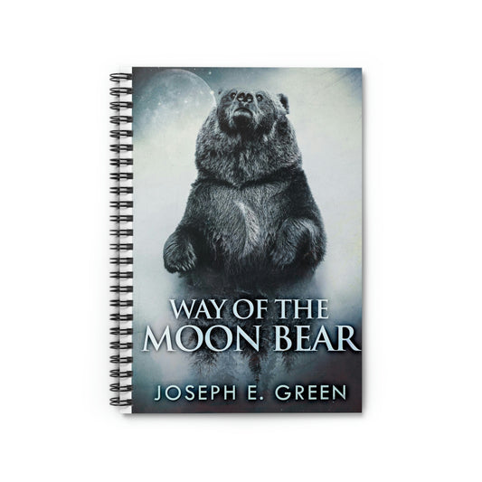 Way of the Moon Bear - Spiral Notebook