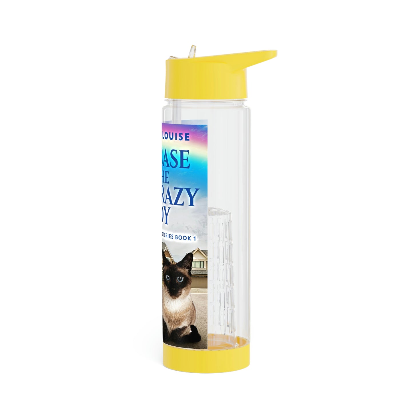 The Case Of The Cat Crazy Lady - Infuser Water Bottle