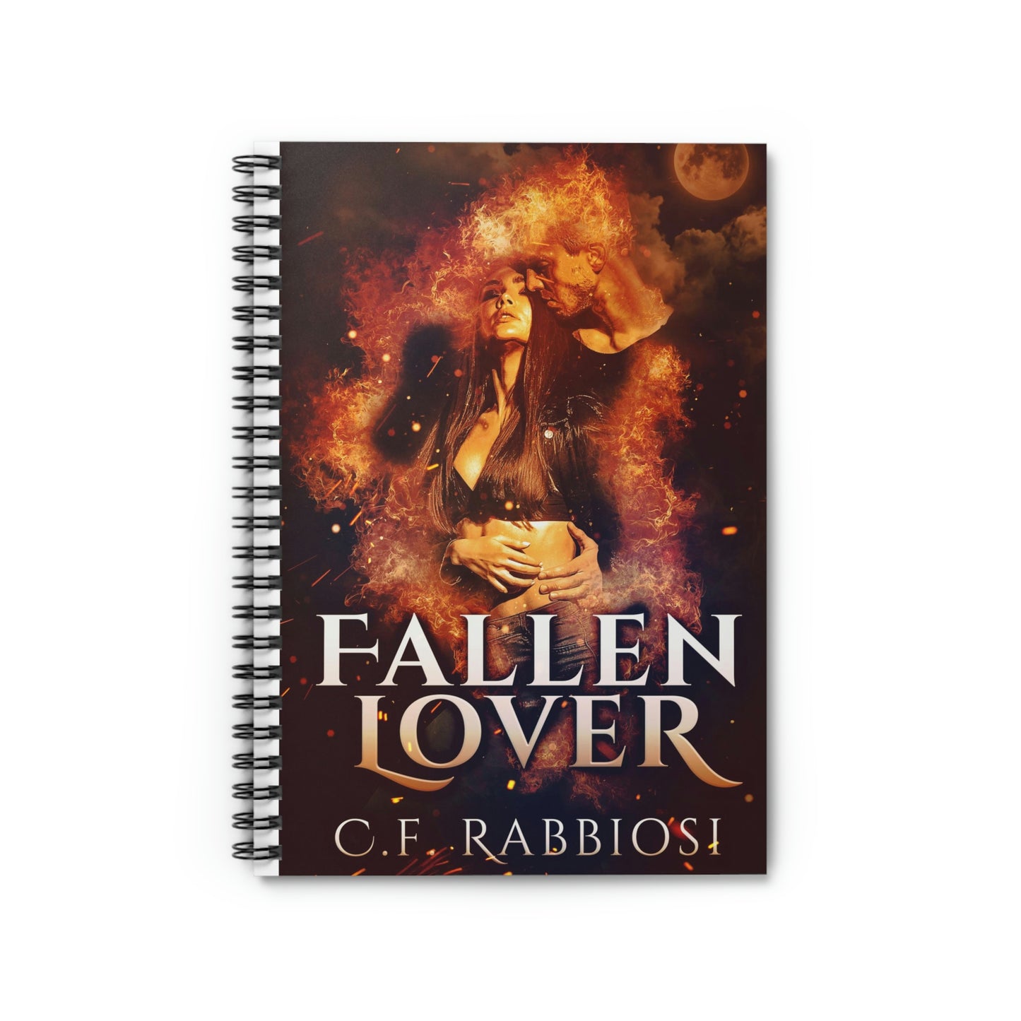 Fallen Lover - Spiral Notebook