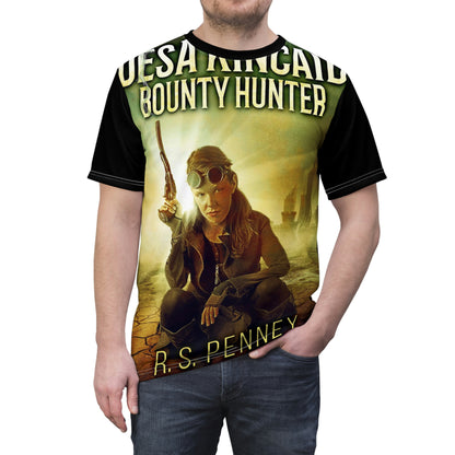 Desa Kincaid - Bounty Hunter - Unisex All-Over Print Cut & Sew T-Shirt