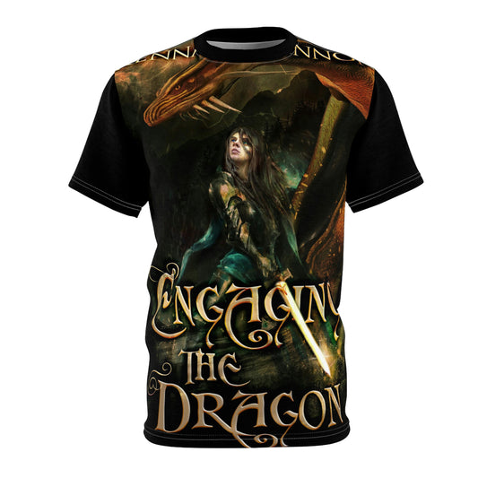 Engaging the Dragon - Unisex All-Over Print Cut & Sew T-Shirt