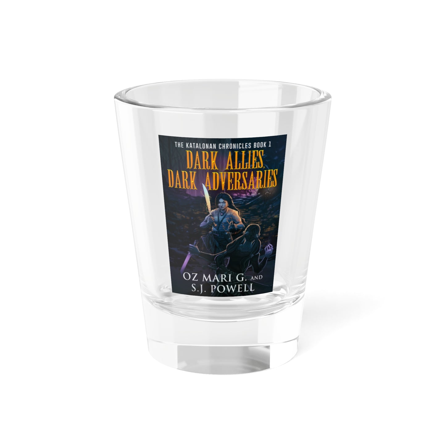 Dark Allies, Dark Adversaries - Shot Glass, 1.5oz