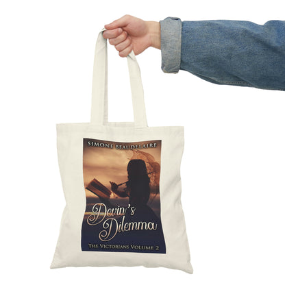 Devin's Dilemma - Natural Tote Bag