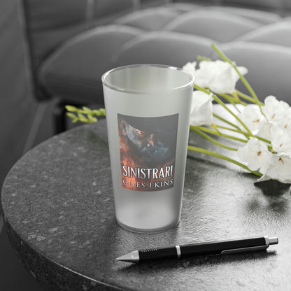 Sinistrari - Frosted Pint Glass