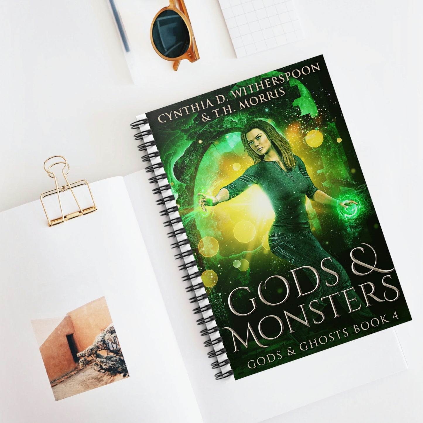 Gods & Monsters - Spiral Notebook