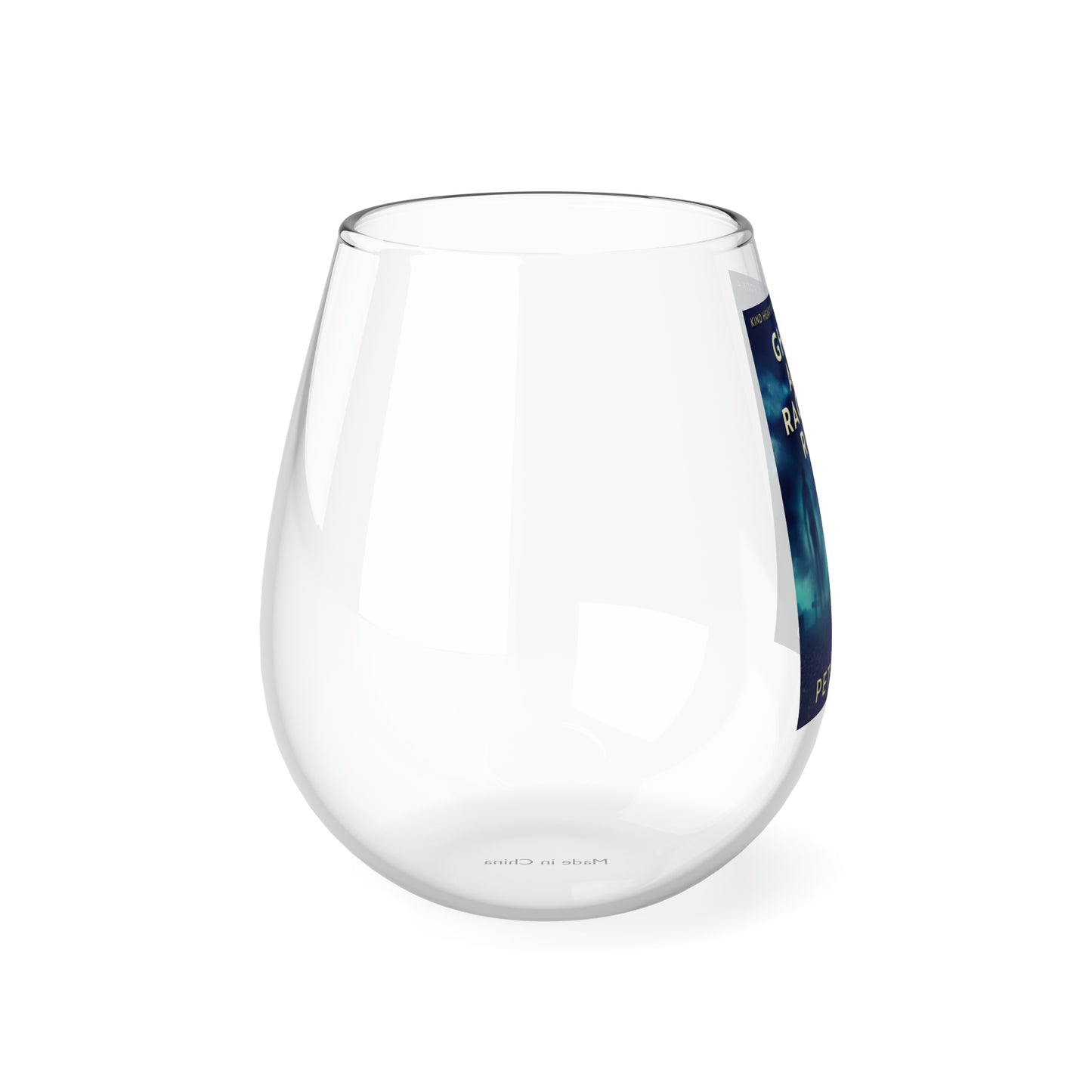 Ghost And Ragman Roll - Stemless Wine Glass, 11.75oz