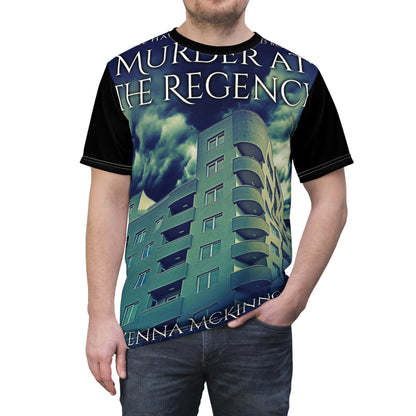 Murder At The Regency - Unisex All-Over Print Cut & Sew T-Shirt