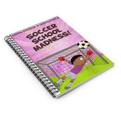 Soccer School Madness! - Spiral Notebook