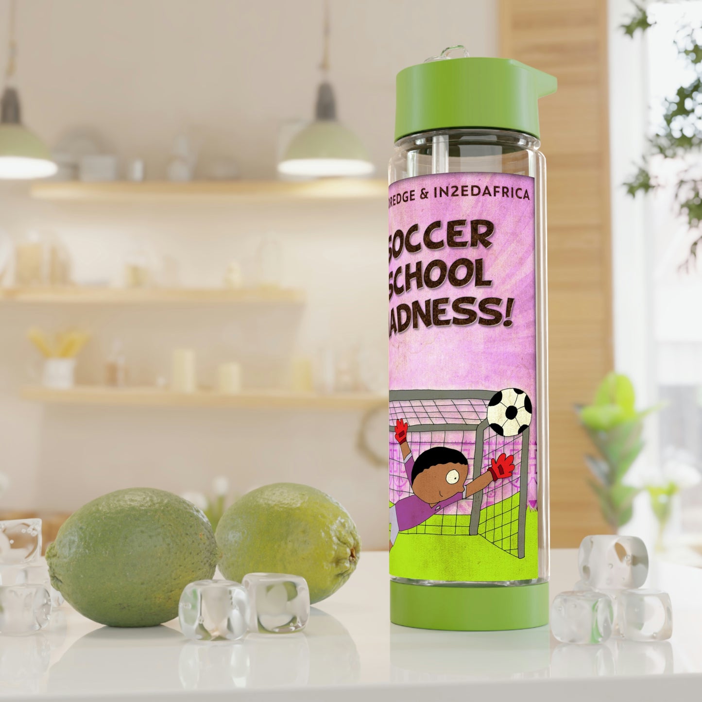 Soccer School Madness! - Infuser Water Bottle