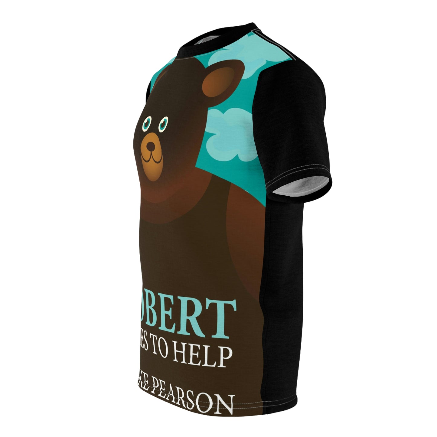 Robert Tries To Help - Unisex All-Over Print Cut & Sew T-Shirt