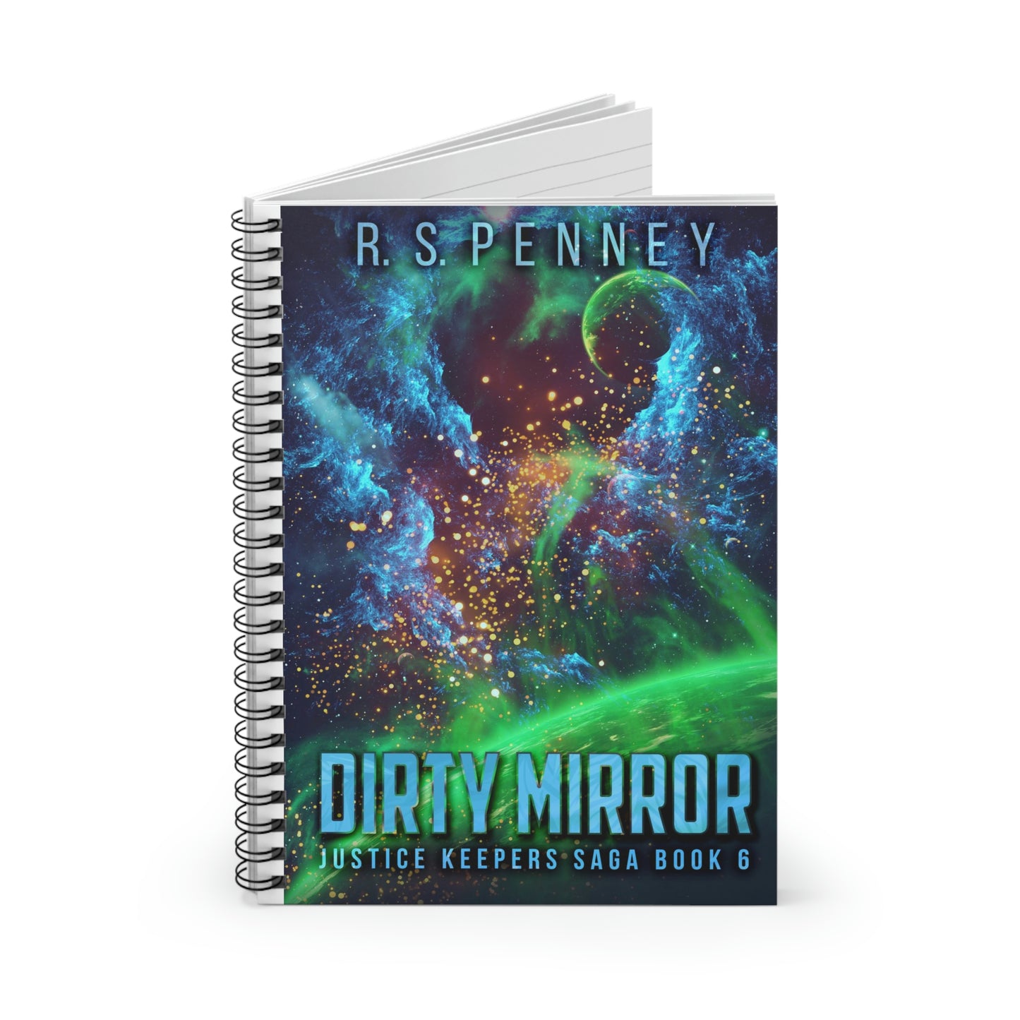 Dirty Mirror - Spiral Notebook