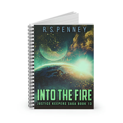 Into The Fire - Spiral Notebook