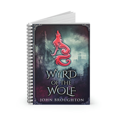 Wyrd Of The Wolf - Spiral Notebook