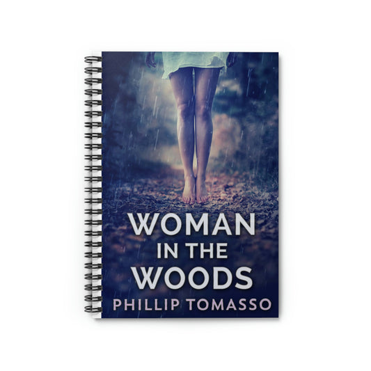 Woman in the Woods - Spiral Notebook