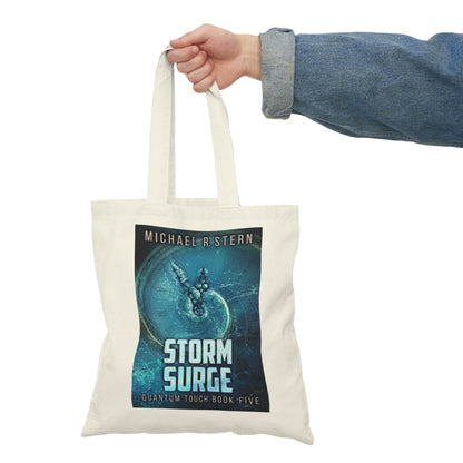 Storm Surge - Natural Tote Bag