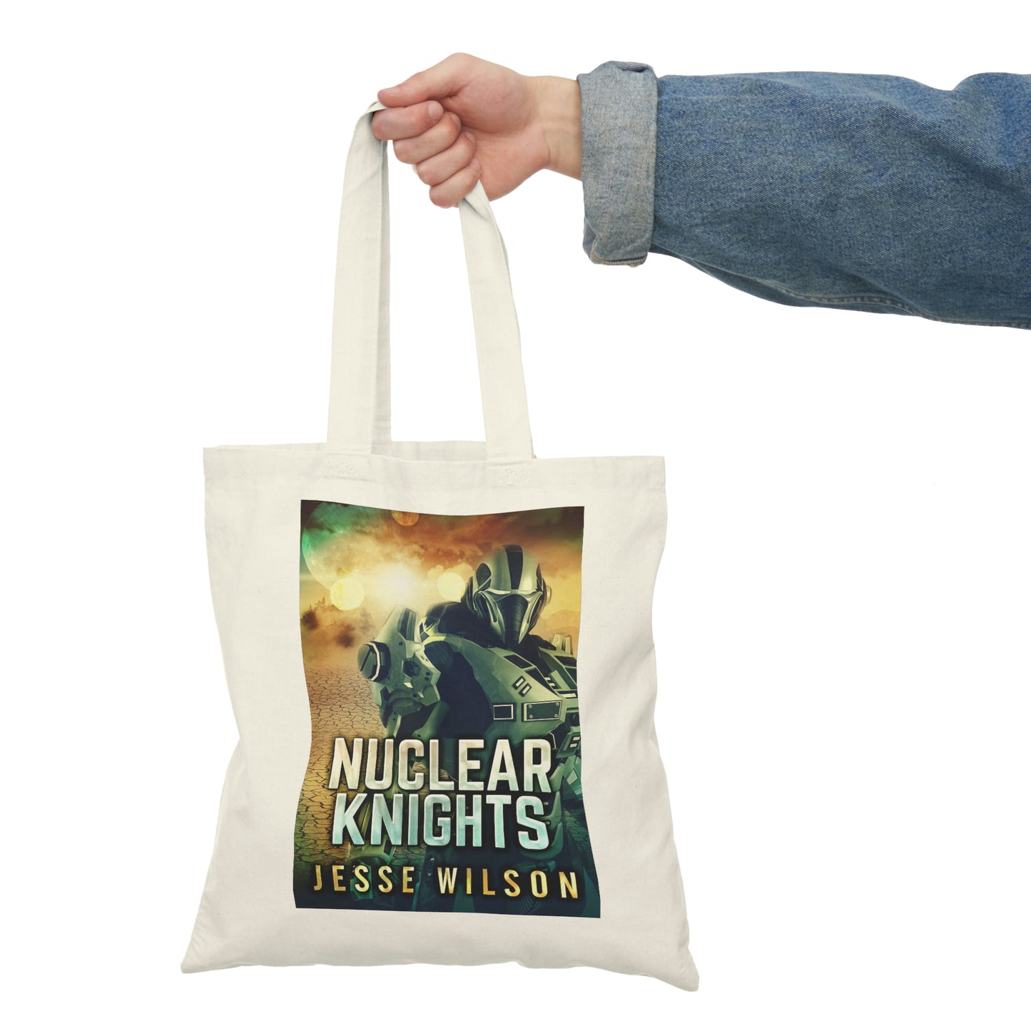 Nuclear Knights - Natural Tote Bag