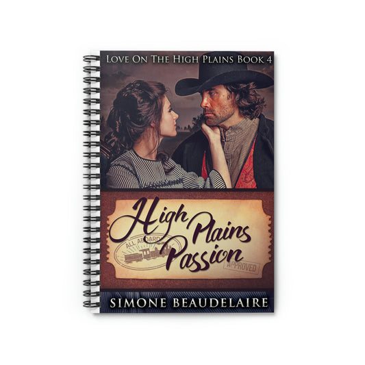 High Plains Passion - Spiral Notebook