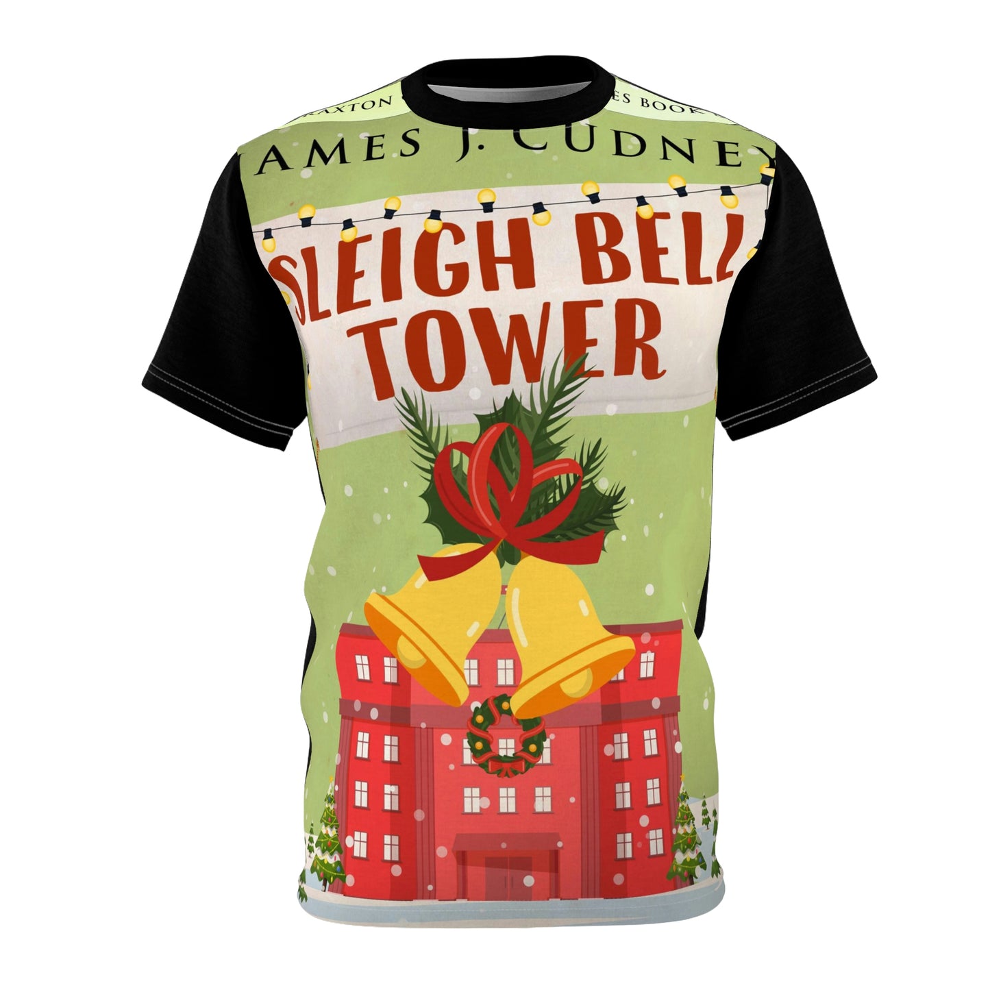 Sleigh Bell Tower - Unisex All-Over Print Cut & Sew T-Shirt