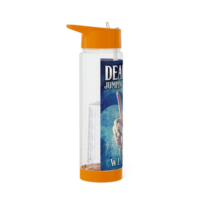 Dead Fish Jumping On The Road - Infuser Water Bottle