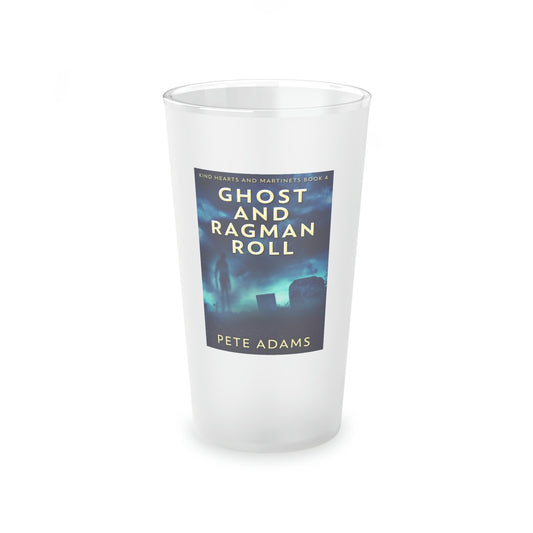 Ghost And Ragman Roll - Frosted Pint Glass