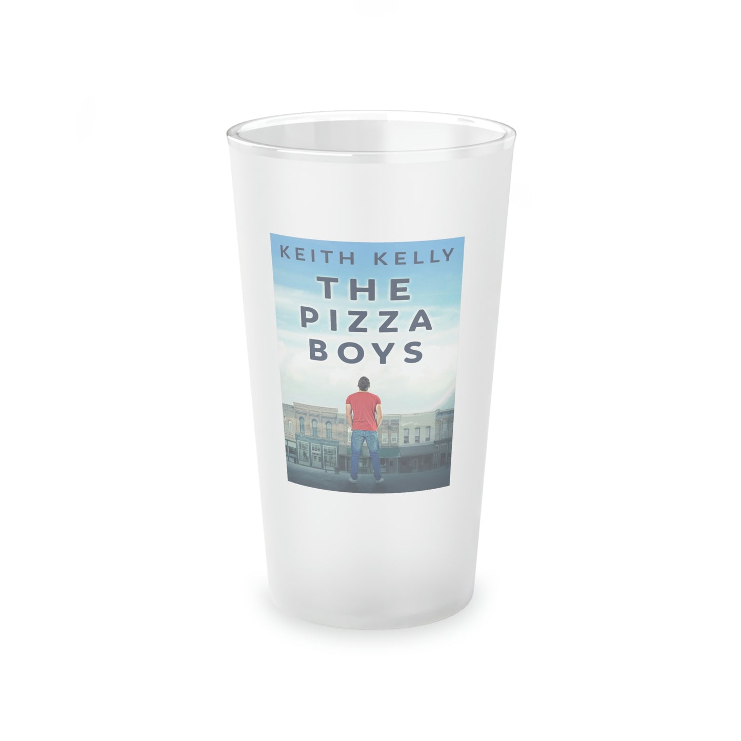 The Pizza Boys - Frosted Pint Glass