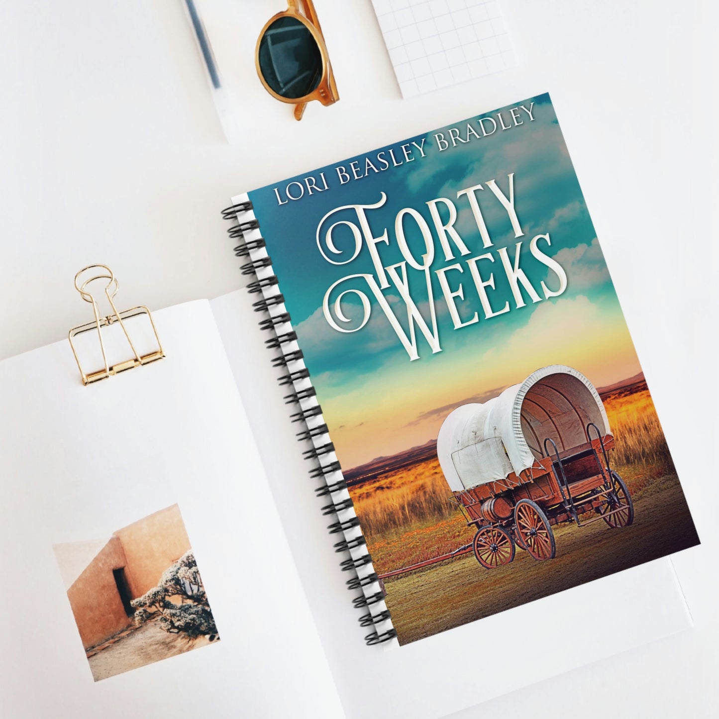 Forty Weeks - Spiral Notebook