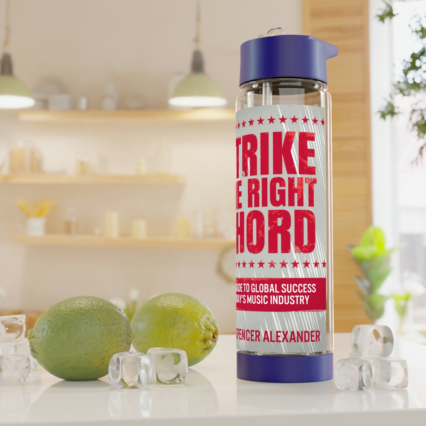 Strike The Right Chord - Infuser Water Bottle