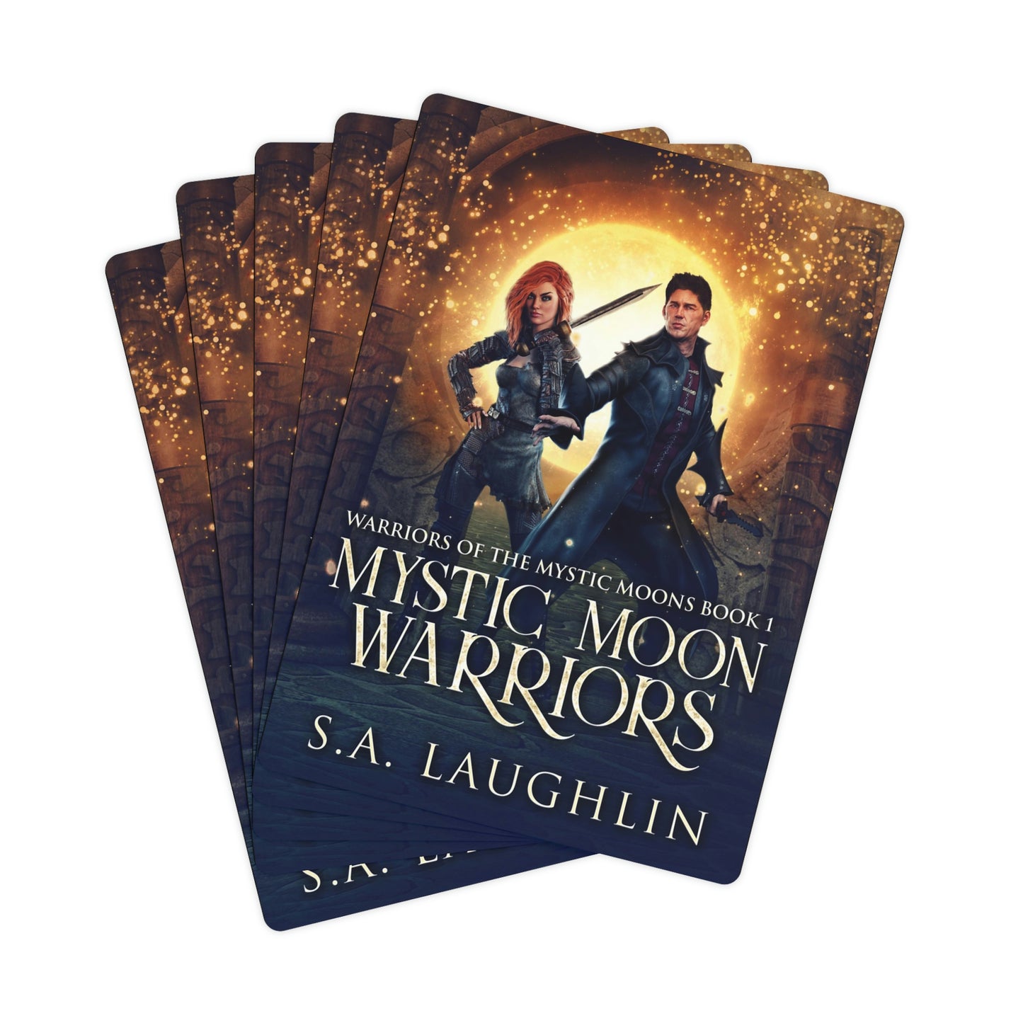 Mystic Moon Warriors - Playing Cards