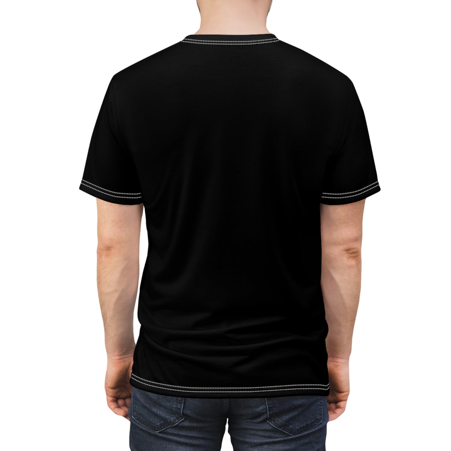 Devin's Dilemma - Unisex All-Over Print Cut & Sew T-Shirt