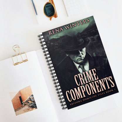 Crime Components - Spiral Notebook