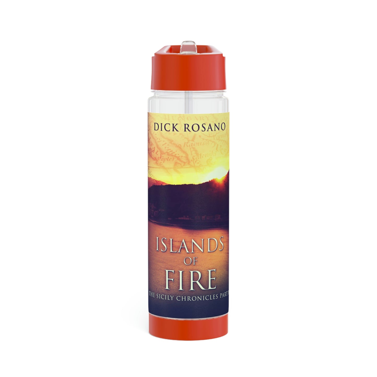 Islands Of Fire - Infuser Water Bottle