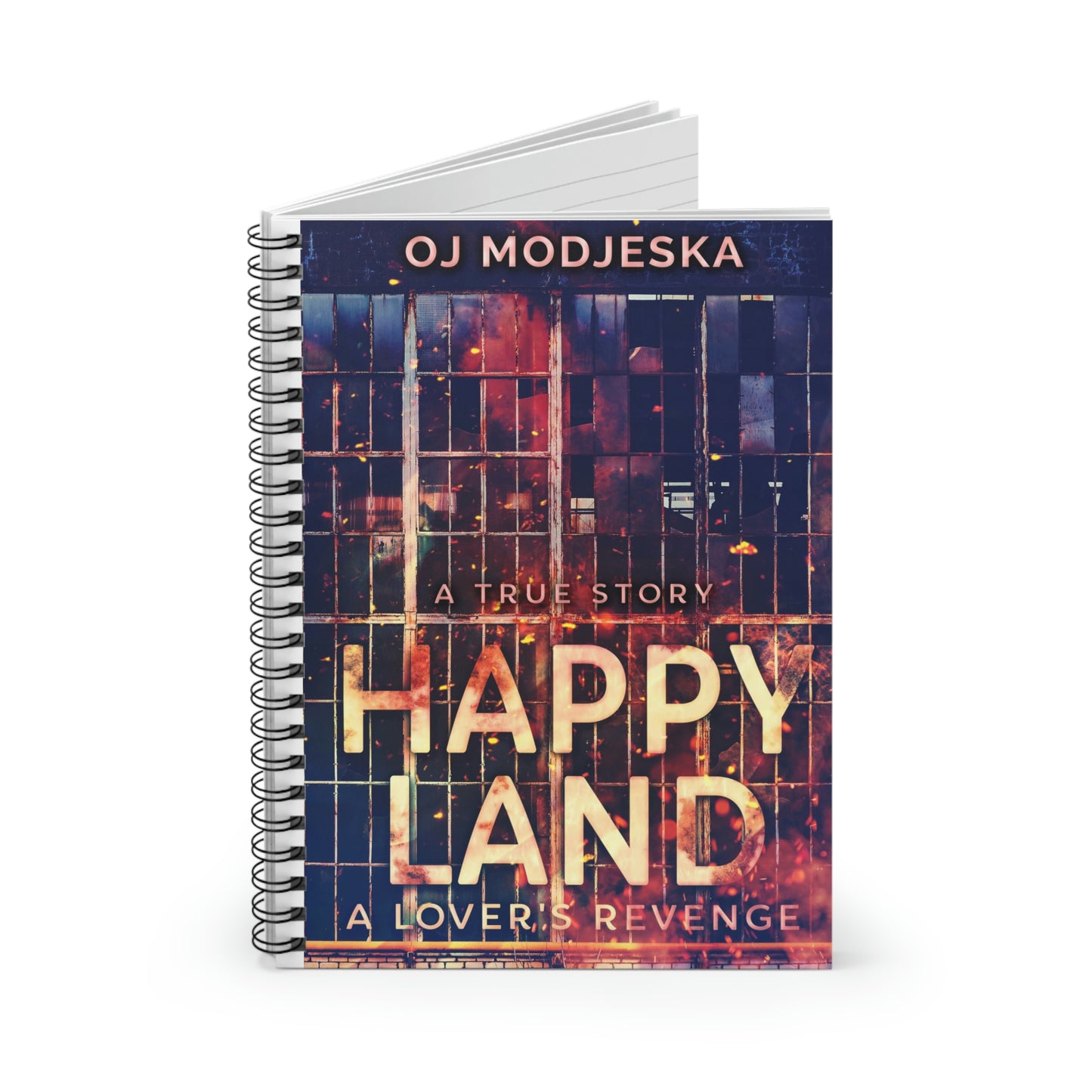 Happy Land - A Lover's Revenge - Spiral Notebook