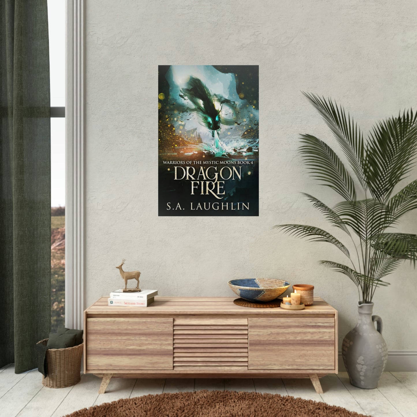 Dragon Fire - Rolled Poster