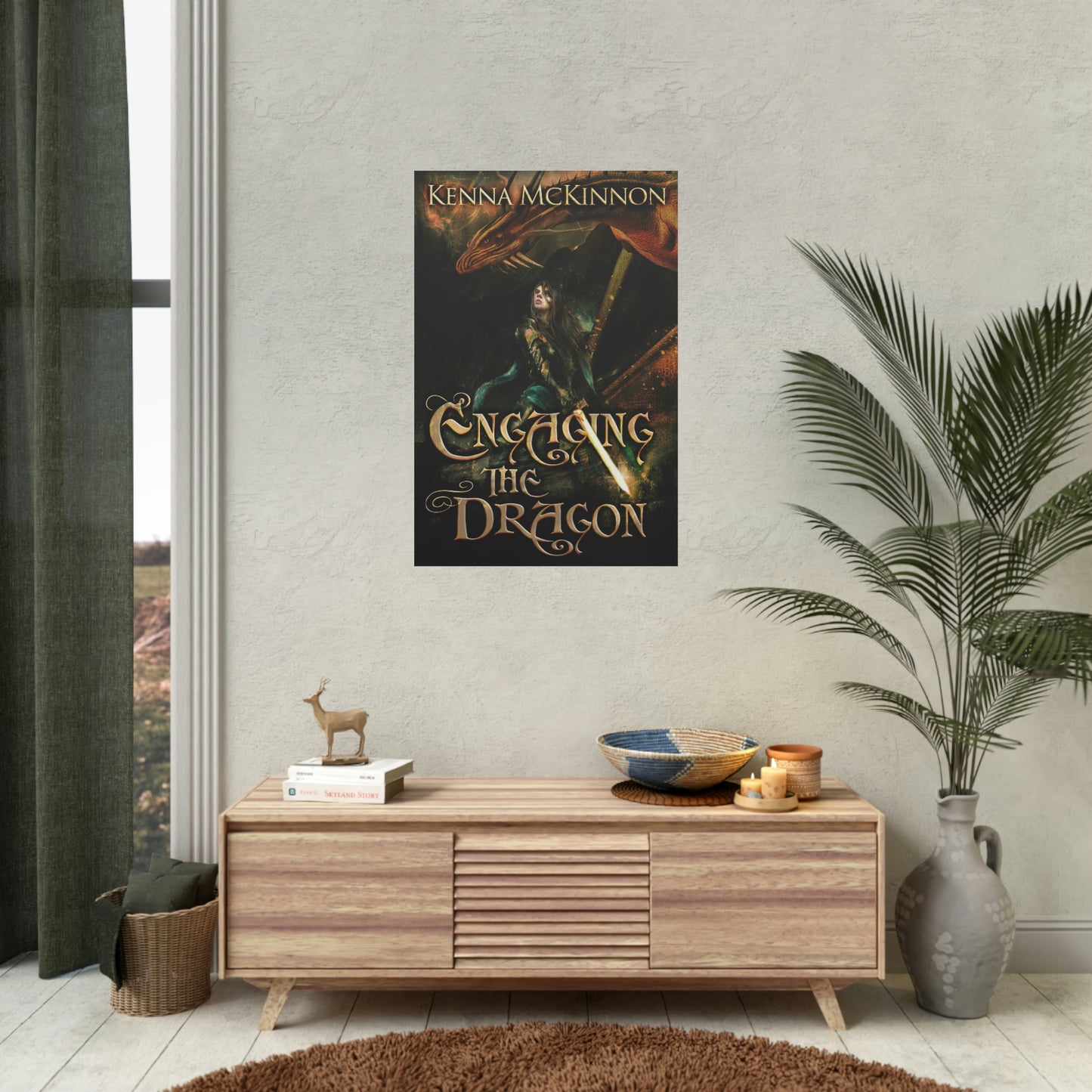 Engaging the Dragon - Rolled Poster