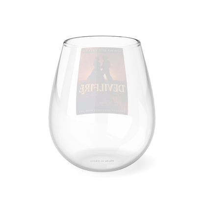 Devilfire - Stemless Wine Glass, 11.75oz