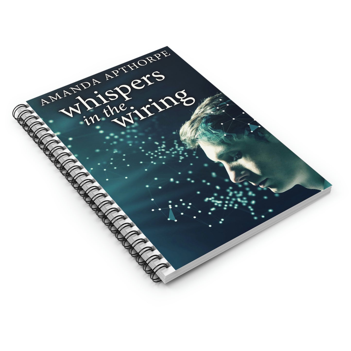 Whispers In The Wiring - Spiral Notebook