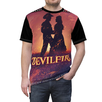 Devilfire - Unisex All-Over Print Cut & Sew T-Shirt