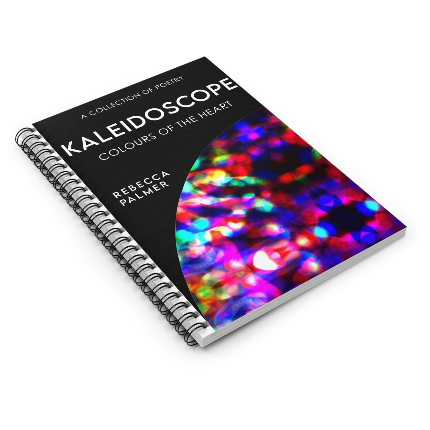 Kaleidoscope - Colours Of The Heart - Spiral Notebook