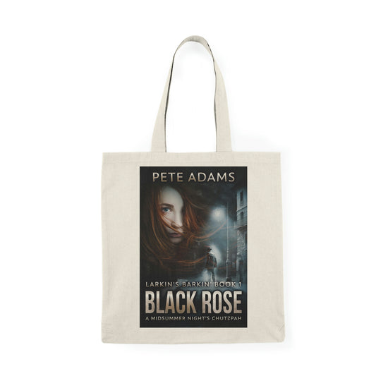 Black Rose - Natural Tote Bag