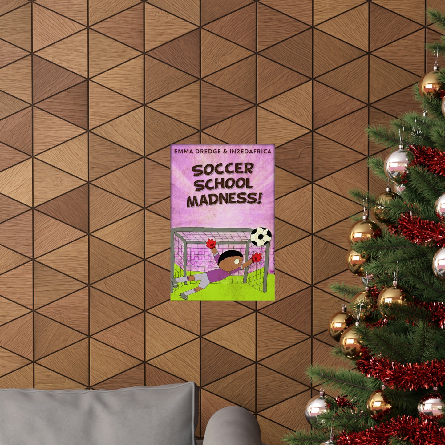 Soccer School Madness! - Matte Poster