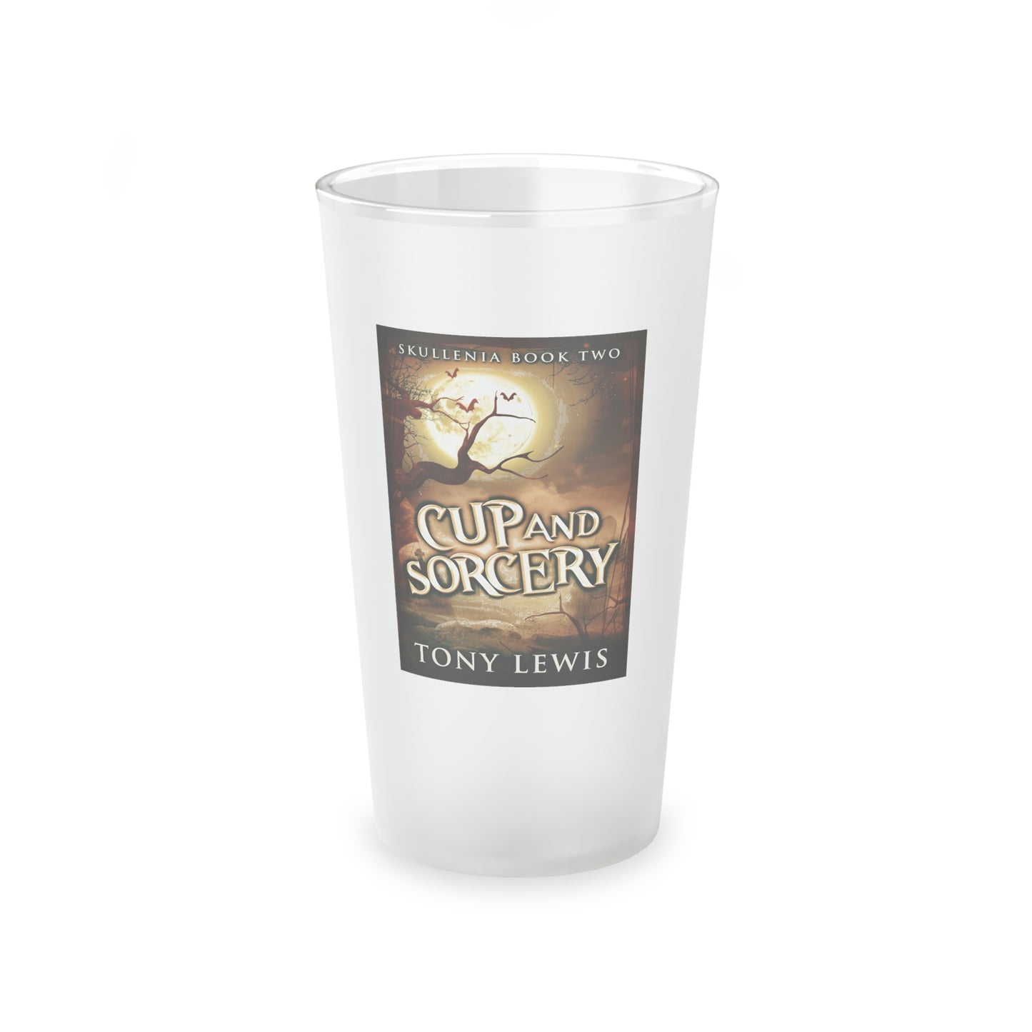 Cup and Sorcery - Frosted Pint Glass