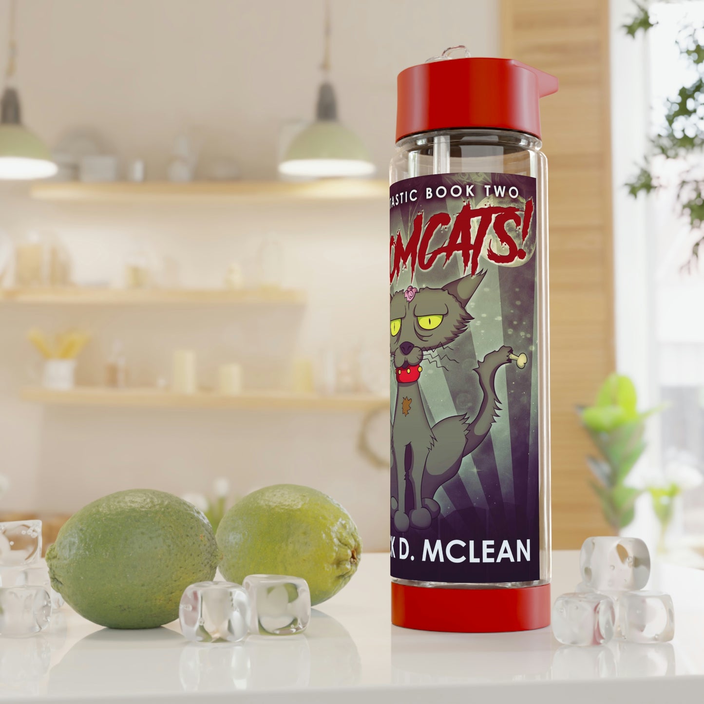 Zomcats! - Infuser Water Bottle