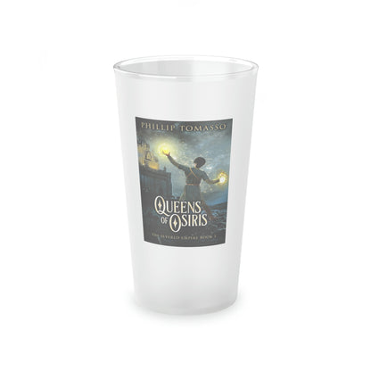 Queens Of Osiris - Frosted Pint Glass